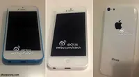 Foto iPhone 5C Kembali Bocor, Tampil Dalam Corak Biru Putih