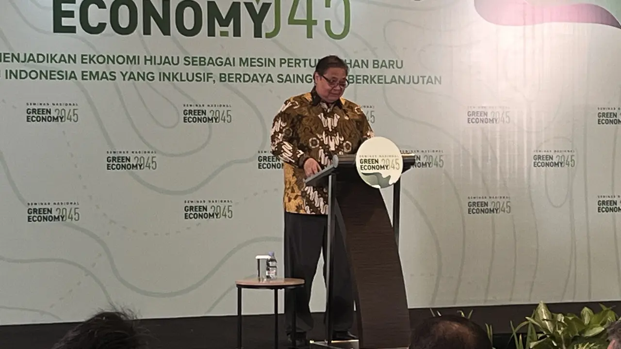Airlangga: Ekonomi Hijau Bisa Tambah Pertumbuhan Ekonomi Indonesia 2-3%