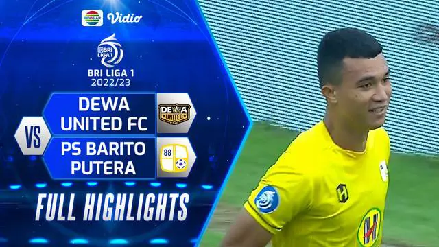 Berita Video, Highlights BRI Liga 1 antara Dewa United Vs Barito Putera pada Selasa (14/3/2023)