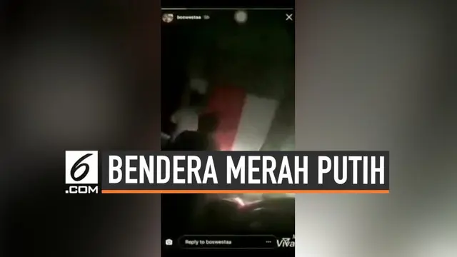 VIDEO: Diduga Kencingi Merah Putih, 4 Pemuda Diperiksa Polisi