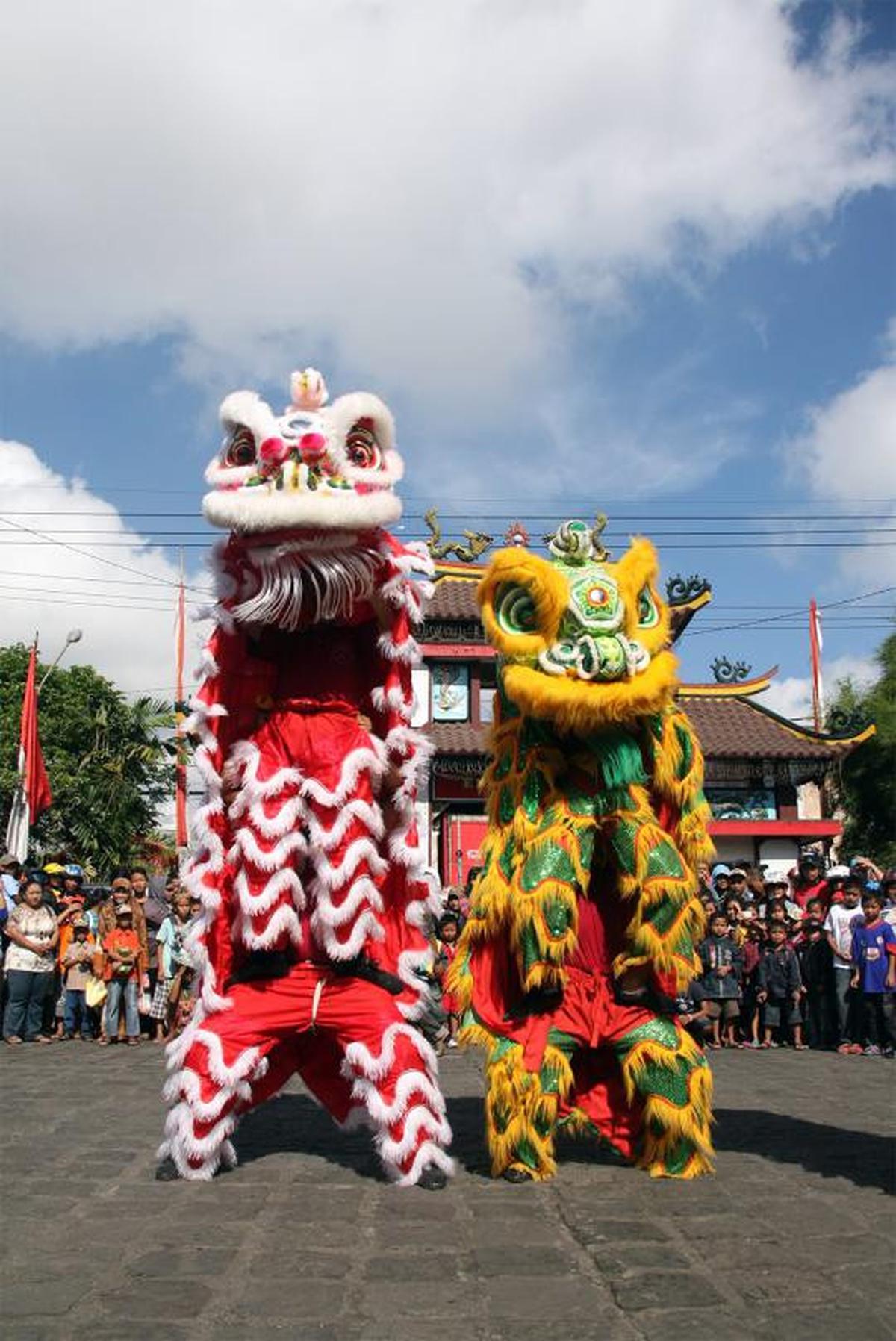 Perayaan Imlek di Eng An Kiong, Malang 