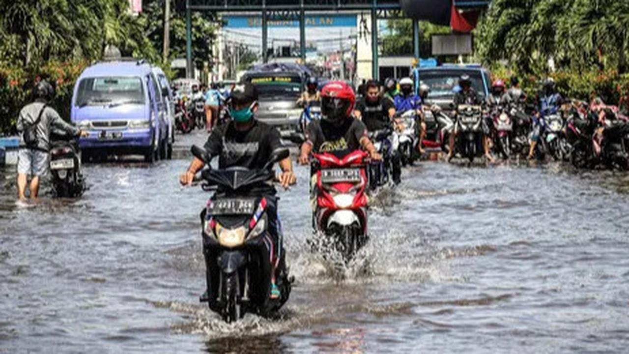 Banjir Rob Landa Wilayah Pesisir Utara Jakarta, Sembilan RT dan Satu Ruas Jalan Tergenang