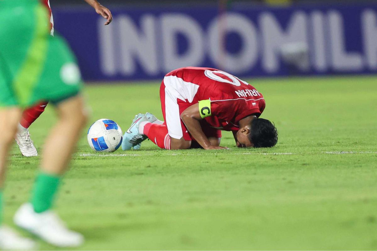 FOTO: Bantai Macau 5-0, Garuda Muda Buka Harapan Lolos ke Piala Asia