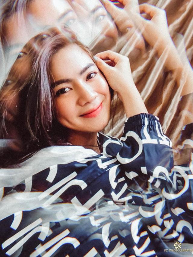 Felicya Angelista pemotretan virtual