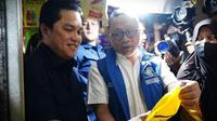 Menteri Perdagangan Zulkifli Hasan bersama Menteri BUMN Erick Thohir. (Foto: Biro Humas Kemendag).