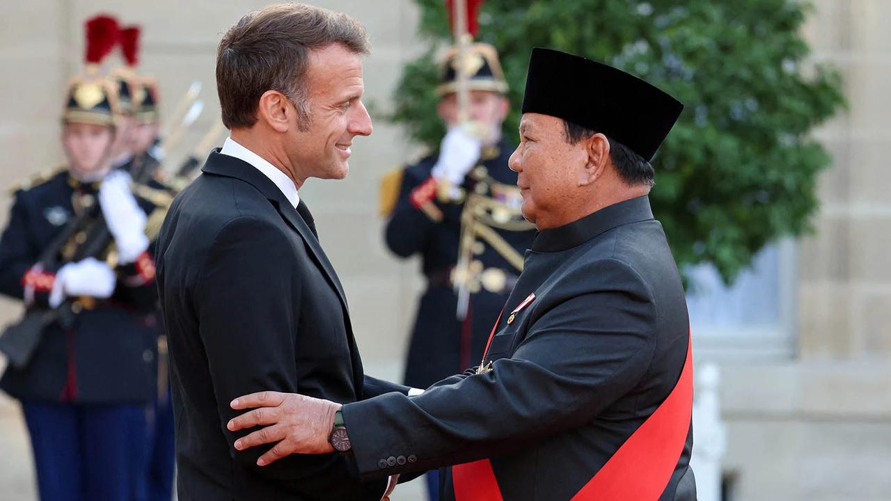 FOTO: Prabowo Hadiri Jamuan Kenegaraan di Istana Elysee Prancis