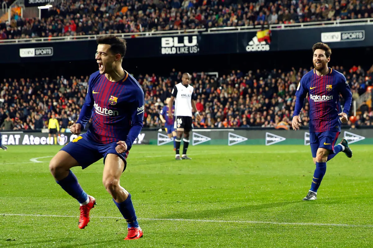 Coutinho Sumbang Gol, Barcelona Melenggang ke Final Copa del Rey