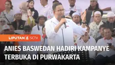 Calon Presiden nomor urut 1, Anies Baswedan menghadiri kampanye terbuka di Purwakarta dan Bandung, Jawa Barat. Di hadapan ribuan pendukungnya, Anies terus menggaungkan perubahan Indonesia.