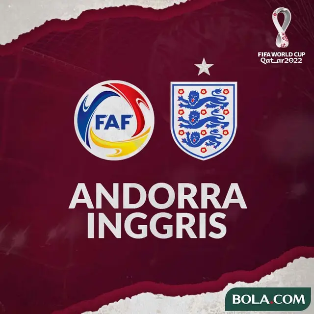Kualifikasi Piala Dunia - Andorra Vs Inggris