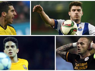 Beberapa pekan ini kabar kepindahan Jose Mourinho ke Manchester United semakin kencang terdengar. Berikut 9 pemain yang kemungkinan besar jadi prioritas The Spesial One saat tiba di Old Trafford. (AFP)