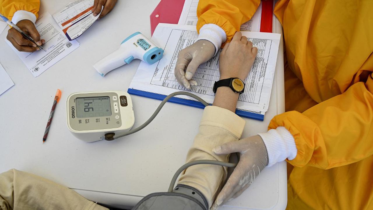 FOTO: Vaksinasi COVID-19 di Masjid Raya Baiturrahman Banda Aceh