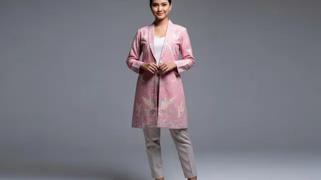 Long Blazer Pastel