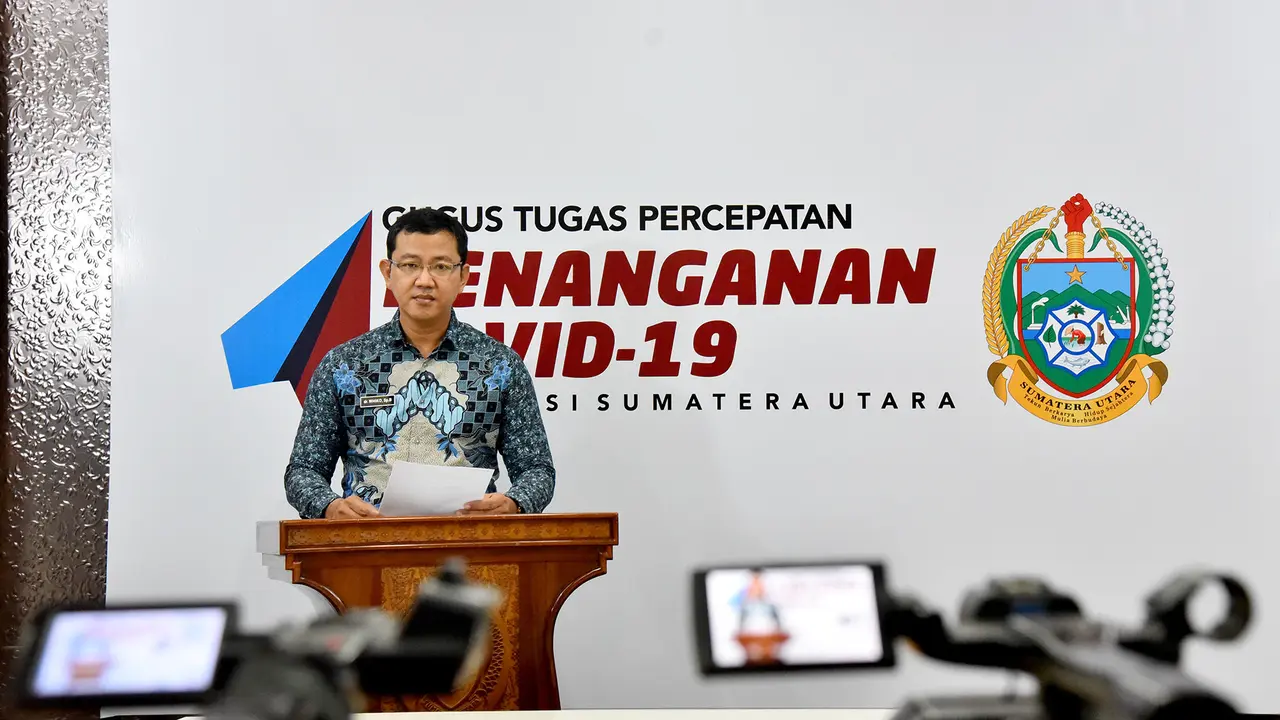 Jubir Gugus Tugas Percepatan Penanganan COVID-19 Provinsi Sumut, Whiko Irwan