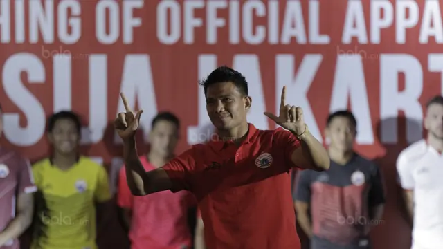 Persija Jakarta, Launching Apparel Persija, Bola.com, Sandi Sute
