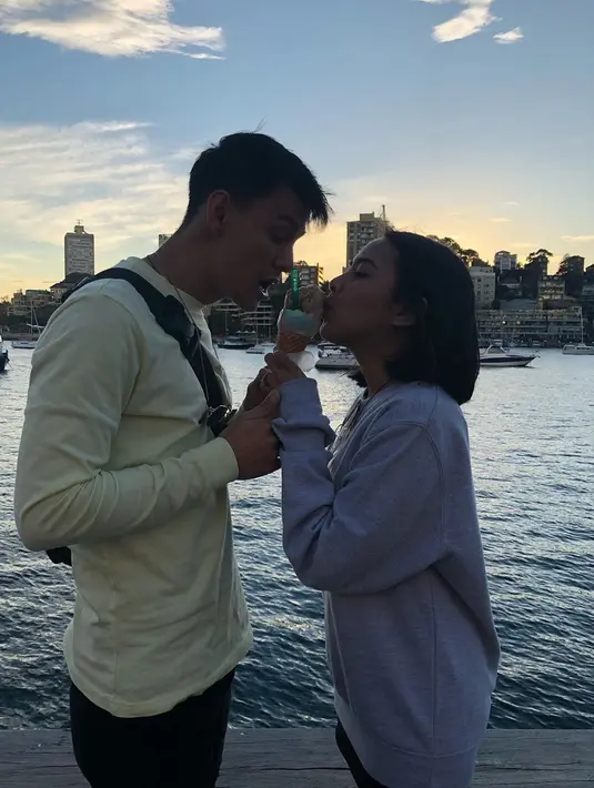 Marcel Darwin dan Nabila Faisal (Instagram/marcelldarwin)