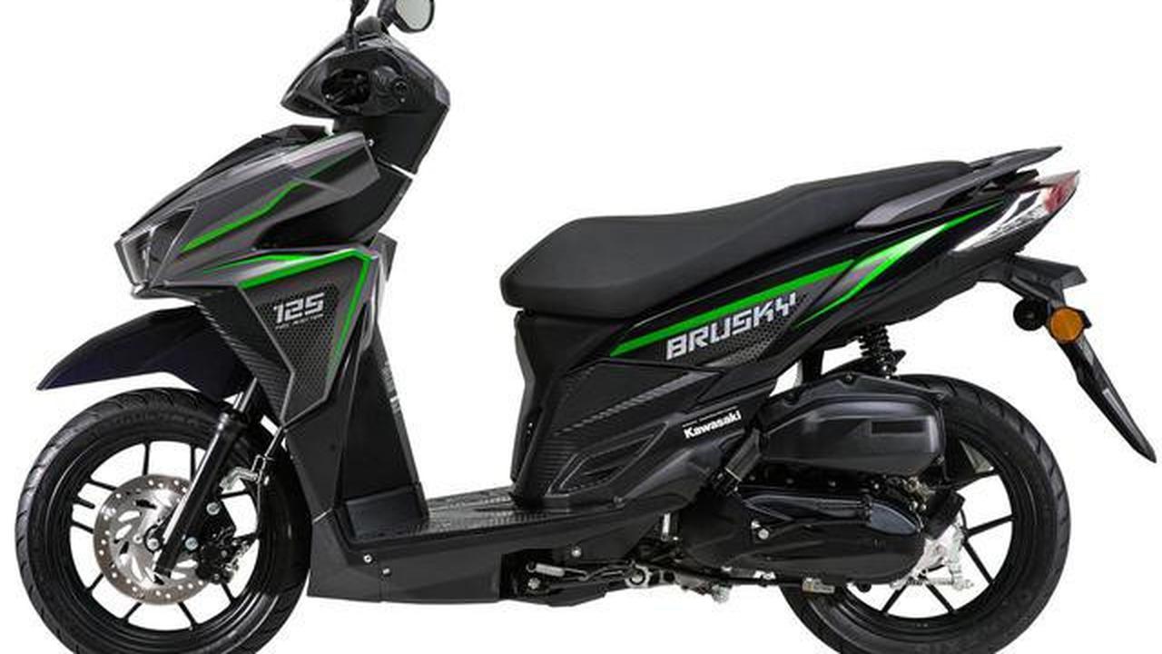 Kawasaki Brusky 125 Tiba-Tiba Meluncur, Siap Tantang Dominasi Skutik di Asia Tenggara
