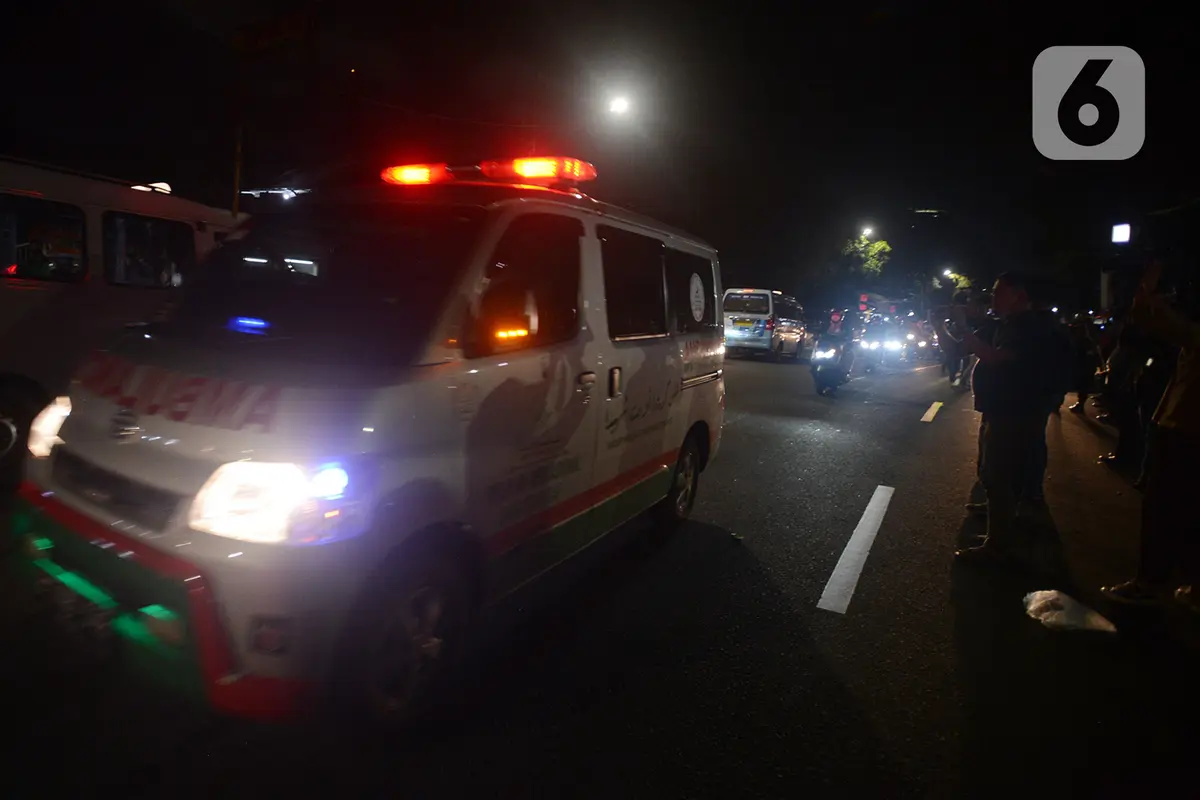 Jenazah Laskar FPI Dibawa ke Rumah Duka di Petamburan