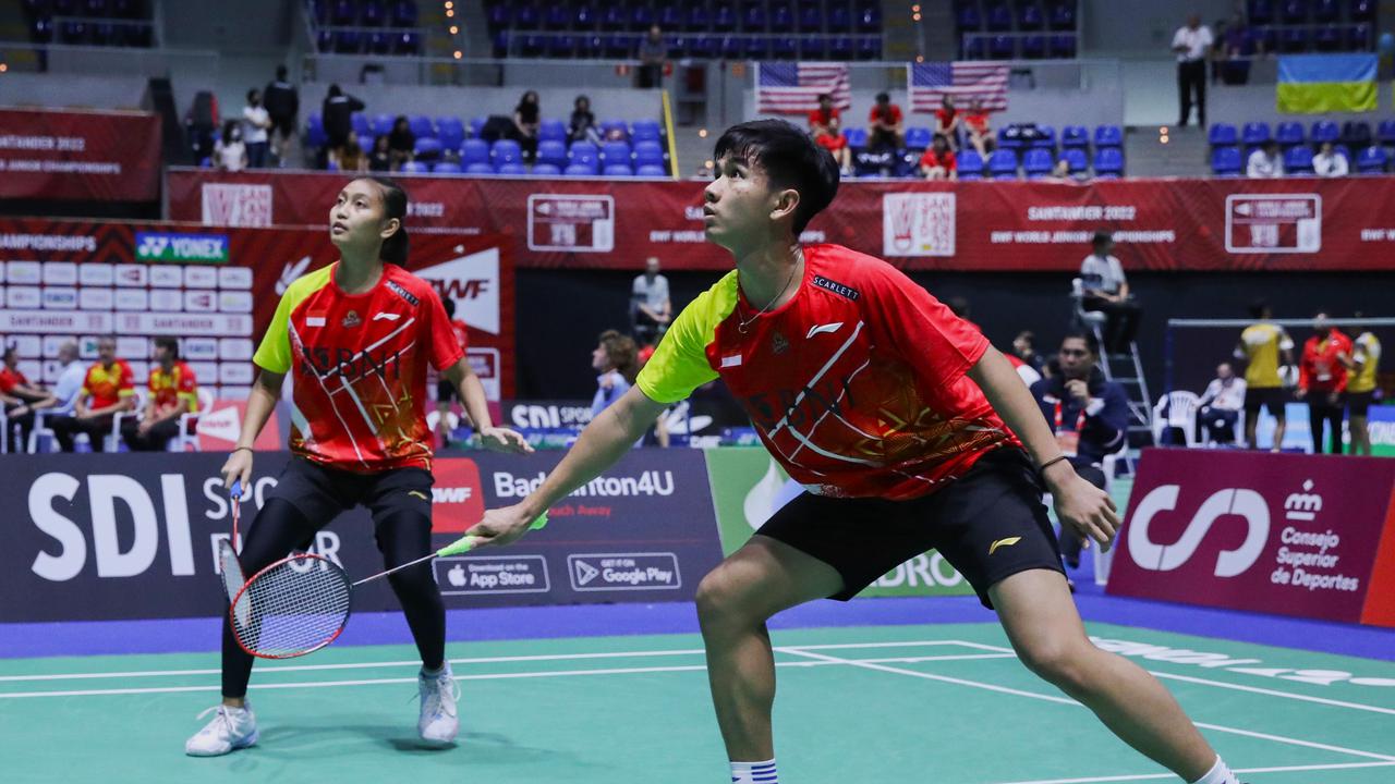 Rafli Ramanda/Az-Zahra Putri Dania - Kejuaraan Dunia Junior 2022 - Bulu Tangkis - 17 Oktober