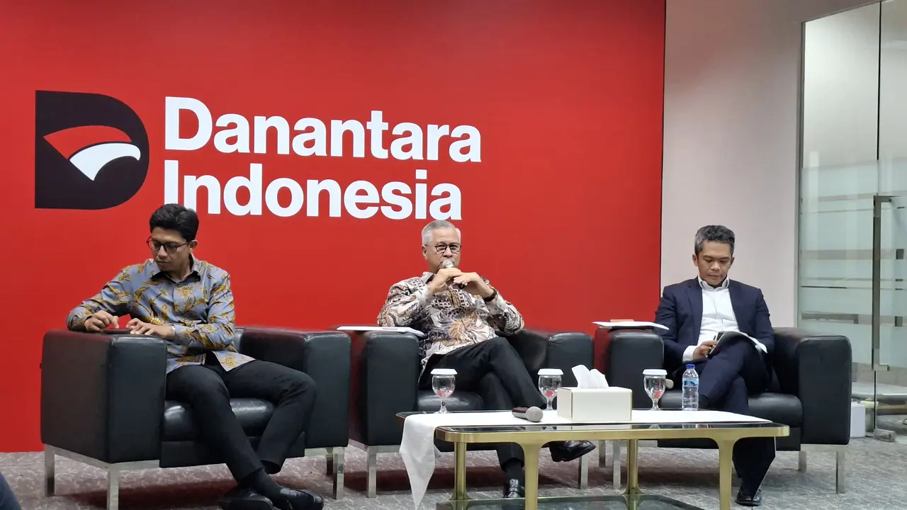 Managing Director Stakeholder Management Danantara, dalam diskusi media di Wisma Danantara, Jakarta, Kamis (9/4/2026). (Liputan6.com/Arief)