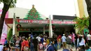 Libur Natal dan sekolah, ribuan wisatawan memadati Taman Impian Jaya Ancol, Jakarta, Jumat (26/12/2014). (Liputan6.com/Faisal R Syam)