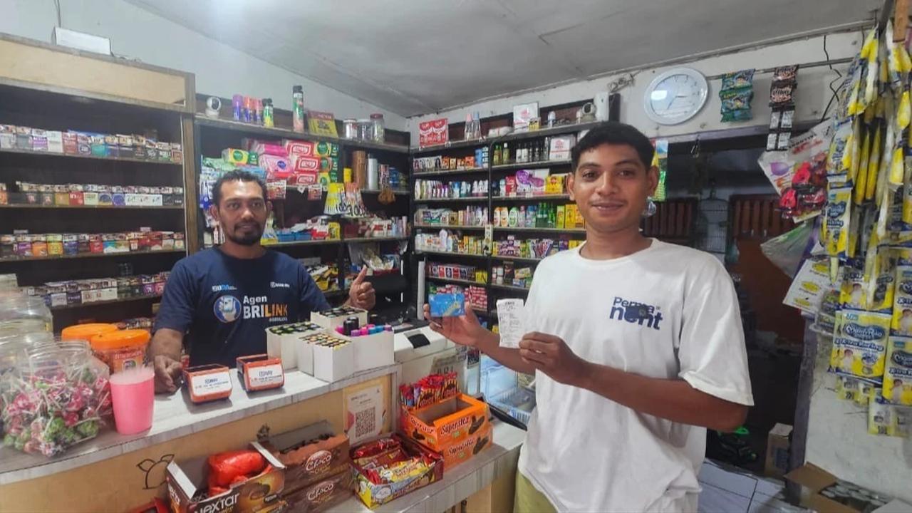 BRILink Agen di Pegunungan Alor NTT Ini Raih Predikat Jawara Nasional