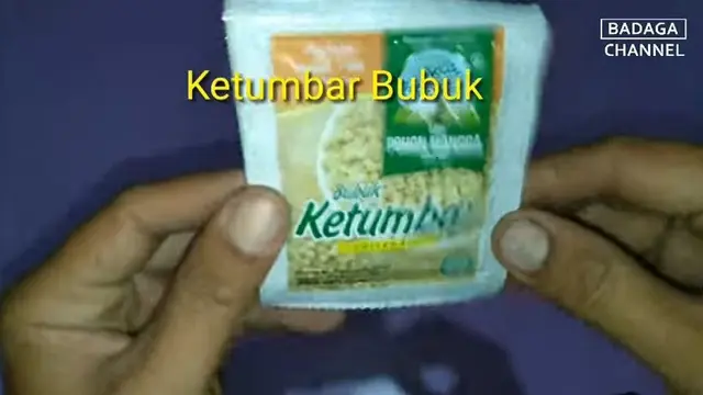 Bubuk Ketumbar (Sumber: YouTube/Badaga Channel)