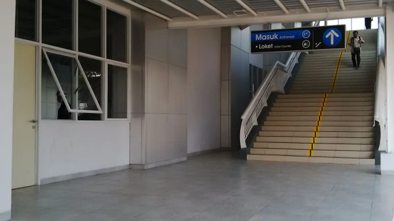 ‎Menhub Jonan Resmikan Stasiun Kereta Api Palmerah (Fiki Ariyanti/Liputan6.com)