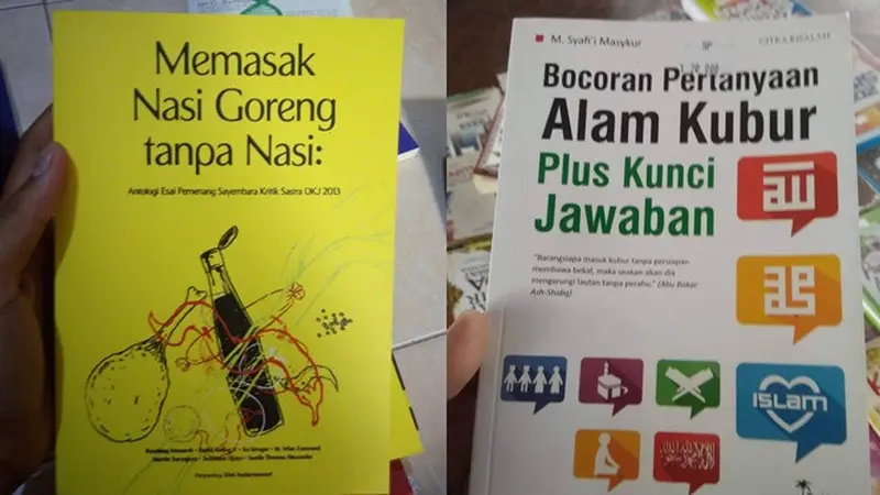 6 Judul Buku Ini Nyelenehnya Bikin Pembaca Mikir Keras