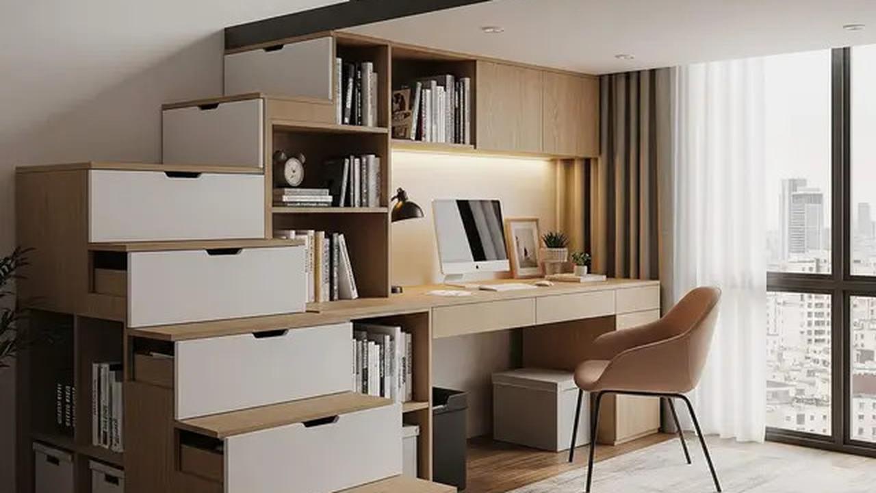 10 Inspirasi Desain Rumah Mezzanine Modern dengan Workspace Cozy di Atas