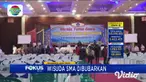 Acara wisuda kelulusan SMA Negeri Wringinanom, Gresik, digelar di sebuah Hotel Ayola, Mojokerto, dihebohkan dengan kedatangan Satgas Covid-19 dan polisi yang membubarkan acara wisuda tersebut pada hari Rabu (19/5).
