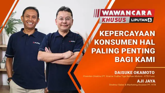 Presiden Direktur PT. Krama Yudha Tiga Berlian Motors, Daisuke Okamoto dan Direktur Sales & Marketing PT. Krama Yudha Tiga Berlian Motors, Aji Jaya menjelaskan pentingnya untuk menjaga kepercayaan konsumen dalam menjalankan bisnis sebagai distributor...