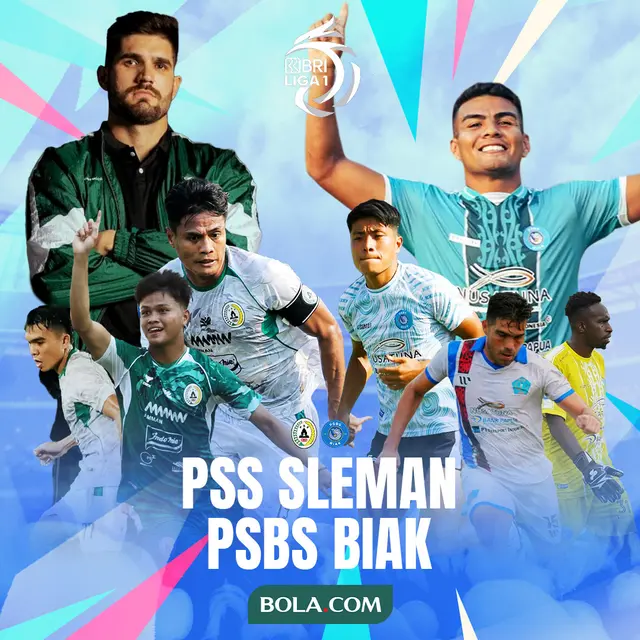 BRI Liga 1 - PSS Sleman Vs PSBS Biak - Duel Antarlini