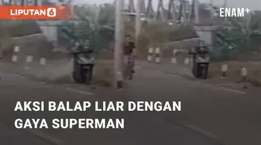 Beredar video viral terkait balap liar yang dilakukan sekelompok pemuda. Balapan ini terjadi di jalan Semen Grobogan, Surabaya