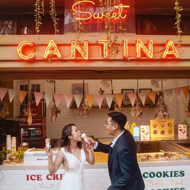7 Potret Prewedding VJ Laissti dan Azarya Prakasa Bertajuk #KawinLAry