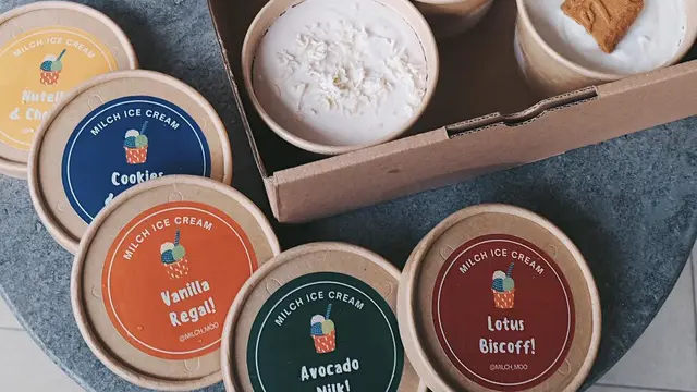 Es krim Milch/dok. Vanita Dewi Prastiwi