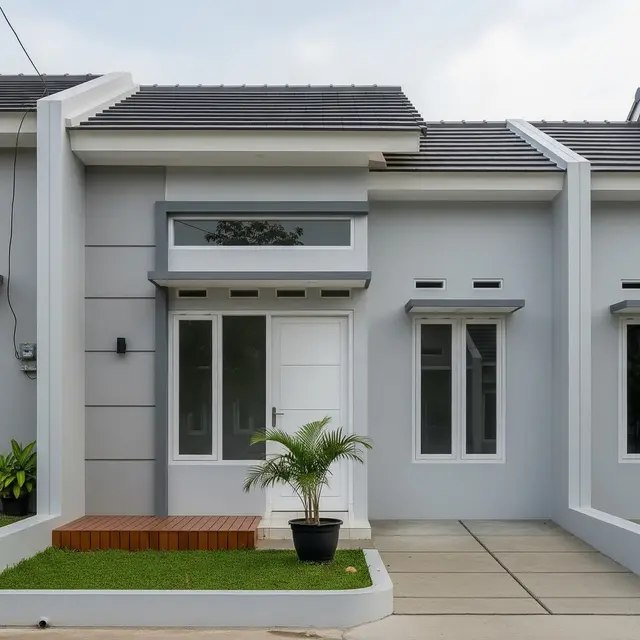 12 Warna Cat Eksterior Rumah yang Bikin Suhu Dalam Rumah Tetap Sejuk
