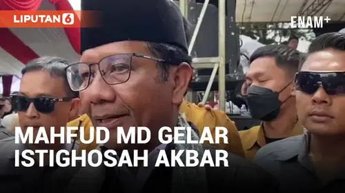 VIDEO: Mahfud MD Gelar Istighosah, Minta Pilih Sesuai Hati Nurani