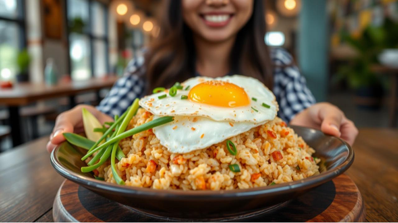 Ilustrasi Nasi Goreng Telur