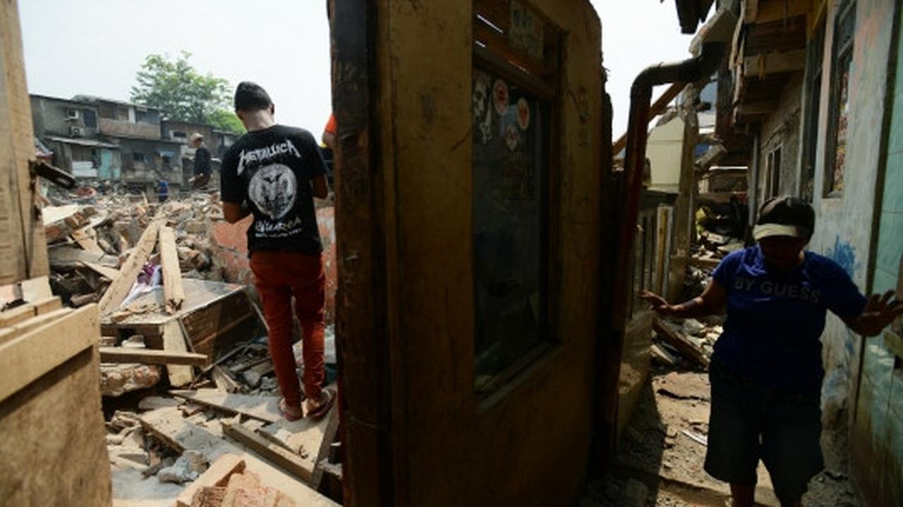 Penggusuran Kampung Pulo tahap dua berlangsung kondusif