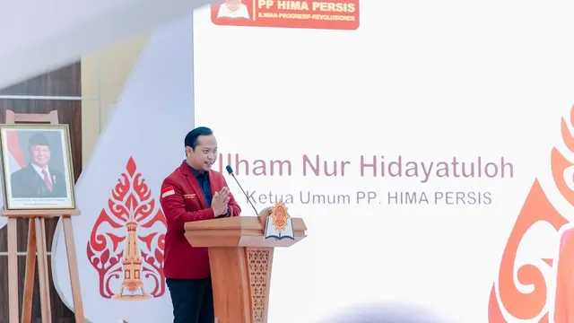 Ketum PP Hima Persis Ilham Nurhidayatuloh menyampaikan ucapan selamat HUT ke-79 Bhayangkara kepada seluruh jajaran Polri yang diperingati pada 1 Juli 2025.