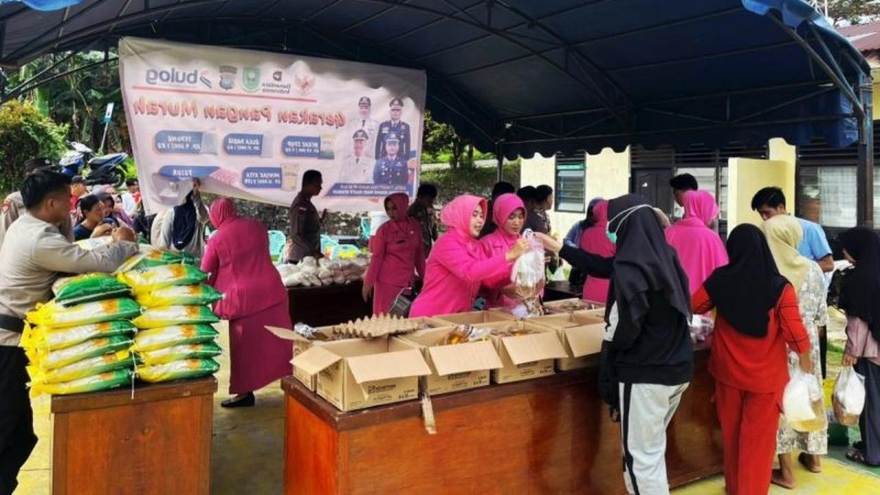 Gerakan Pangan Murah Polres Natuna: Bantu Warga Pulau Terluar di Bulan Ramadhan