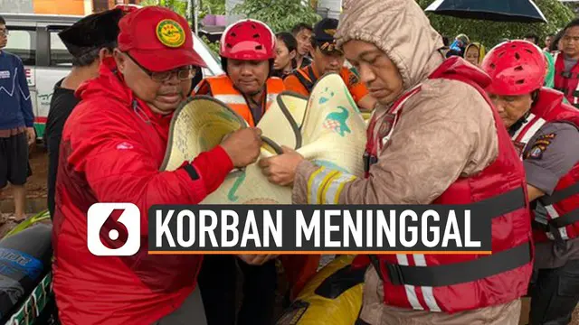 BNPB rilis update korban meninggal banjir wilayah Jakarta. Hingga Jumat (3/1/2019) pukul 09.00 WIB korban mencapai 43 jiwa.