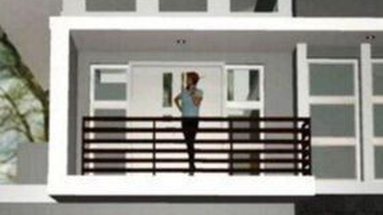 Rumah Minimalis 2 Lantai Type 36 Atap Miring
