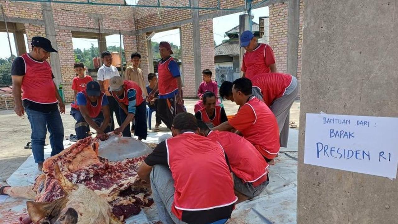 Daging Kurban Presiden Prabowo Disalurkan ke 450 KK di Tanjungpinang