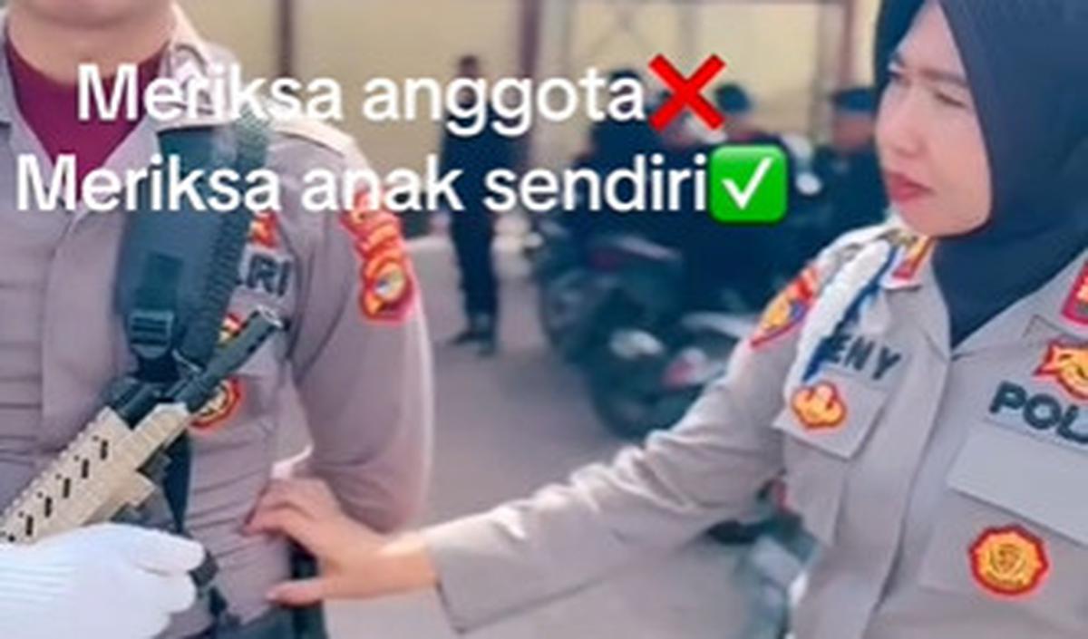 Dia diminta untuk kembali memperhatikan bentuk tubuh.