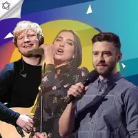 Berikut ini 5 solois yang siap mengguncang Brit Awards 2018. (Foto: AFP / ANGELA WEISS, AFP / Christopher Polk GETTY IMAGES NORTH AMERICA, Bambang E. Ros/Bintang.com, Desain: Nurman Abdul Hakim/Bintang.com)