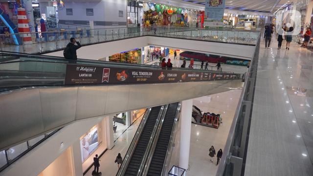 Penampakan Mal di Tangerang yang Sepi Akibat COVID-19