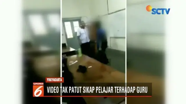 Viral, seorang siswa SMK di Yogyakarta dorong dan lawan guru karena tak terima telepon genggam disita.