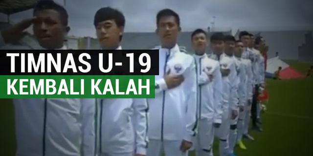 VIDEO: Timnas Indonesia U-19 Kalah dari Rep Ceska karena 2 Gol Blunder
