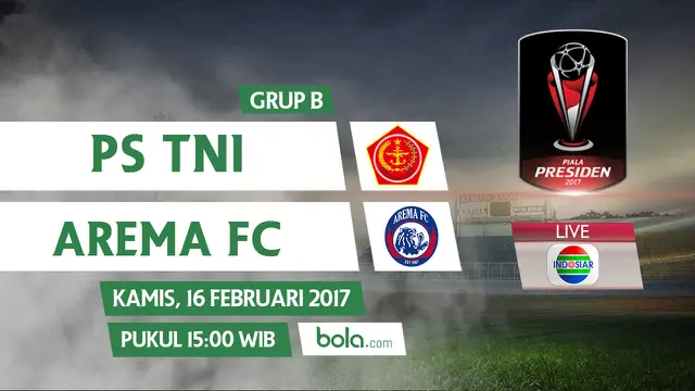 Piala Presiden 2017_PS TNI Vs Arema FC (Bola.com/Adreanus Titus)